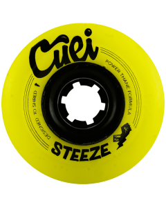 Roues CUEI Steeze 70mm 75A Jaune Noir