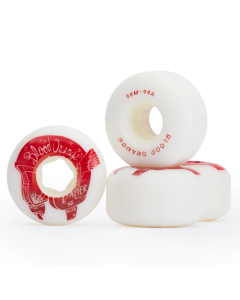 Roues Blood Orange Street Rounded 58mm 99A Blanc