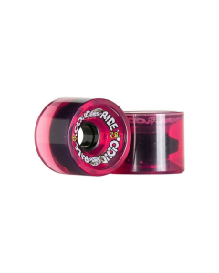 Roues CLOUD RIDE Cruiser 69mm 78A Clear Pink