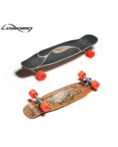 Longboard LOADED Poke W/ CARVERs CX.4 & Nipples 34"