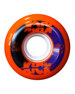 Roues CUEI Kick 62mm 83A Orange Violet Noir