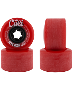 Roues CUEI Steeze 70mm 80A Rouge Noir