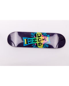 DOGTOWN DECK STREET CROSS LOGO 8.25" - Couleur - Violet, DOGTOWN CROSS Couleur - MULTI CROSS