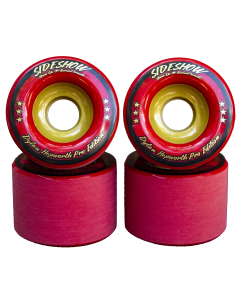 Roues VENOM Sideshow 70mm 83A Rouge