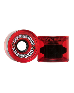 Roues CLOUD RIDE Cruiser 69mm 78A Clear Red