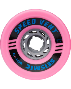 Roues SEISMIC Speed ​​Vent 85mm 77A Bubblegum Defcon