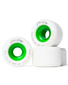 Roues Blood Orange Morgan Pro Series 65mm 80A Blanc Vert