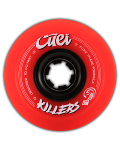 Roues CUEI Killers Flowthane 74mm 80A Rouge Noir