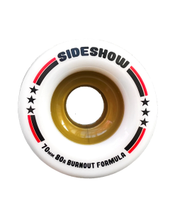 Roues VENOM Sideshow 70mm 80A Blanc