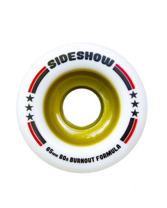 Roues VENOM Sideshow 65mm 80A Blanc