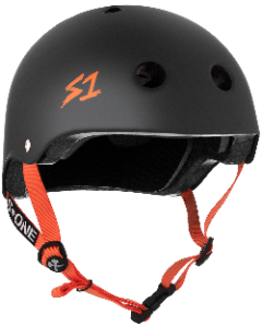 Helm S-ONE Lifer M Black Matte Orange Straps