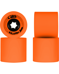 Roues CUEI Killers 74mm 82A Orange Noir