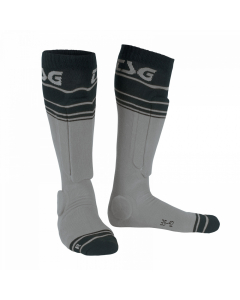 Calcetines TSG Riot S gris rayado