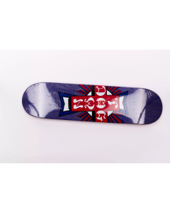 Deck Street Cross Logo Usa 8.0" - Blue