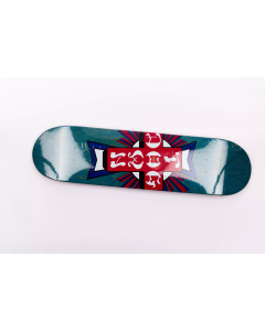 Deck Street Cross Logo Usa 8.0" - Green